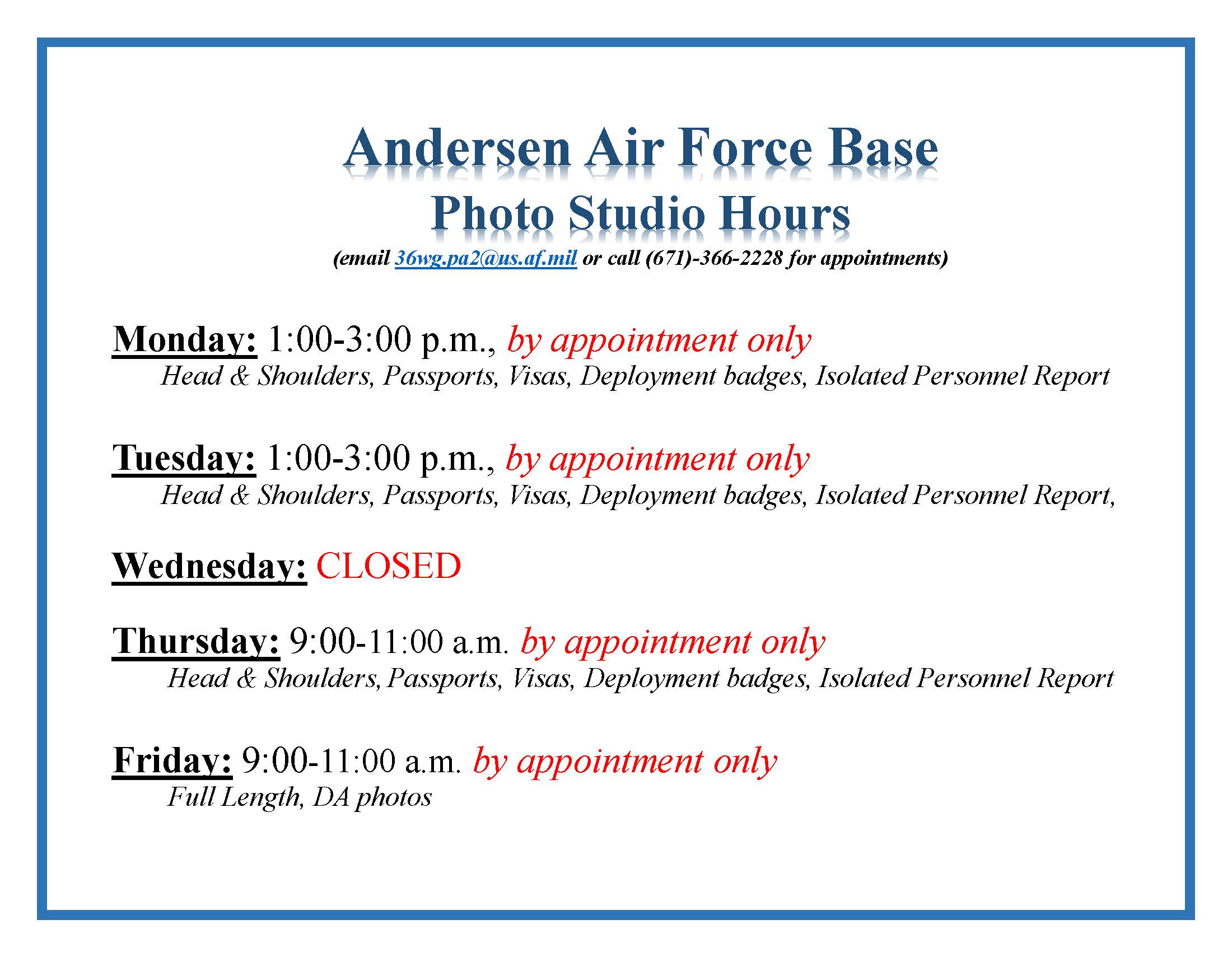 andersen afb phone directory